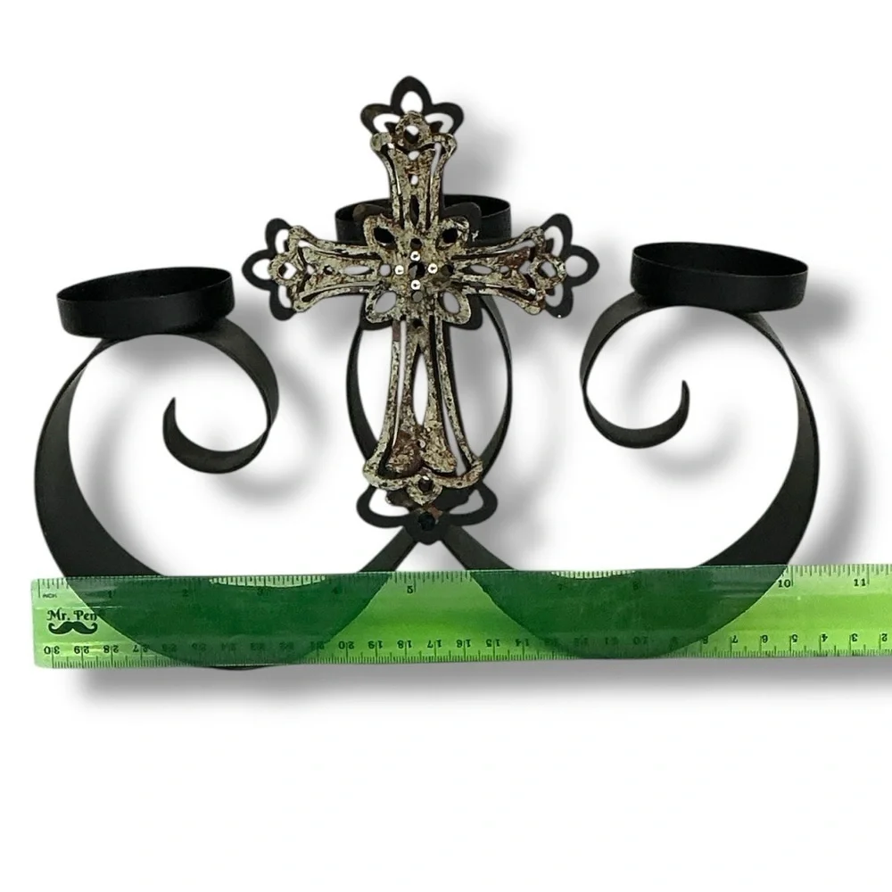 Vintage jeweled cross